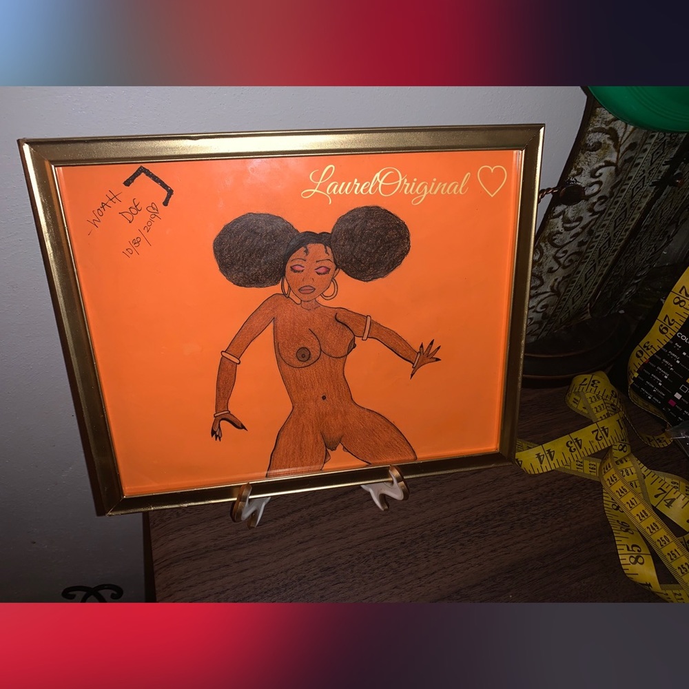 β£οΈ Outkast CD Inspired Art β₯οΈ (β₯ 9x12 Frame ΰ°) - Picture 9 of 12